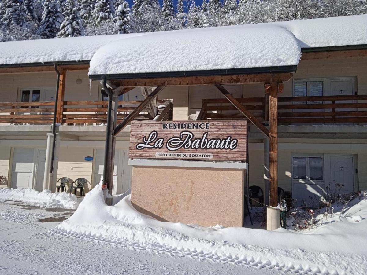 Babaute 7, Studio Typique Au Pied Des Pistes Преманон Екстер'єр фото